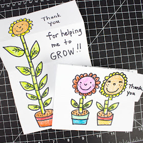 Surprise Growing Card Craft- Perfect for appreciating teachers at the end of the year