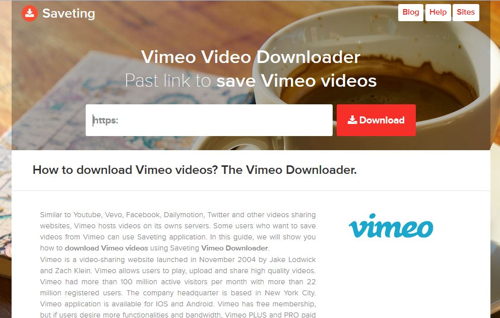 Saveting Vimeo Downloader How to download and save any vimeo video