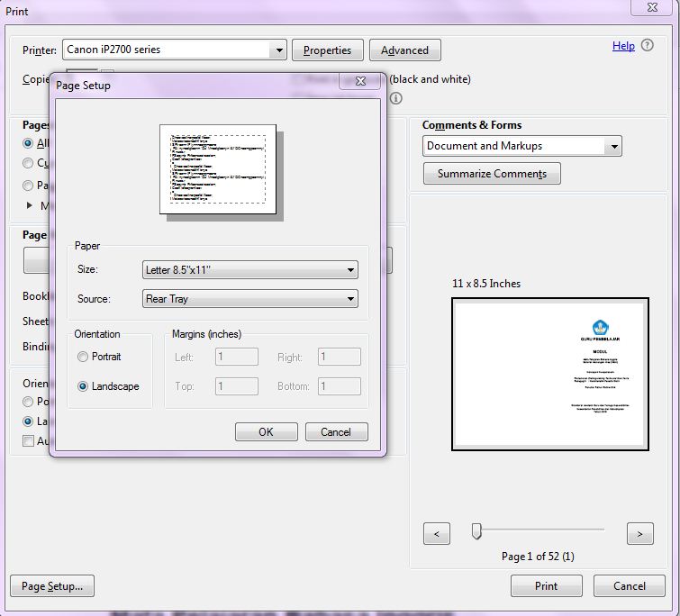 Cara Print Bentuk Buku Di Word Berbagi Bentuk Penting