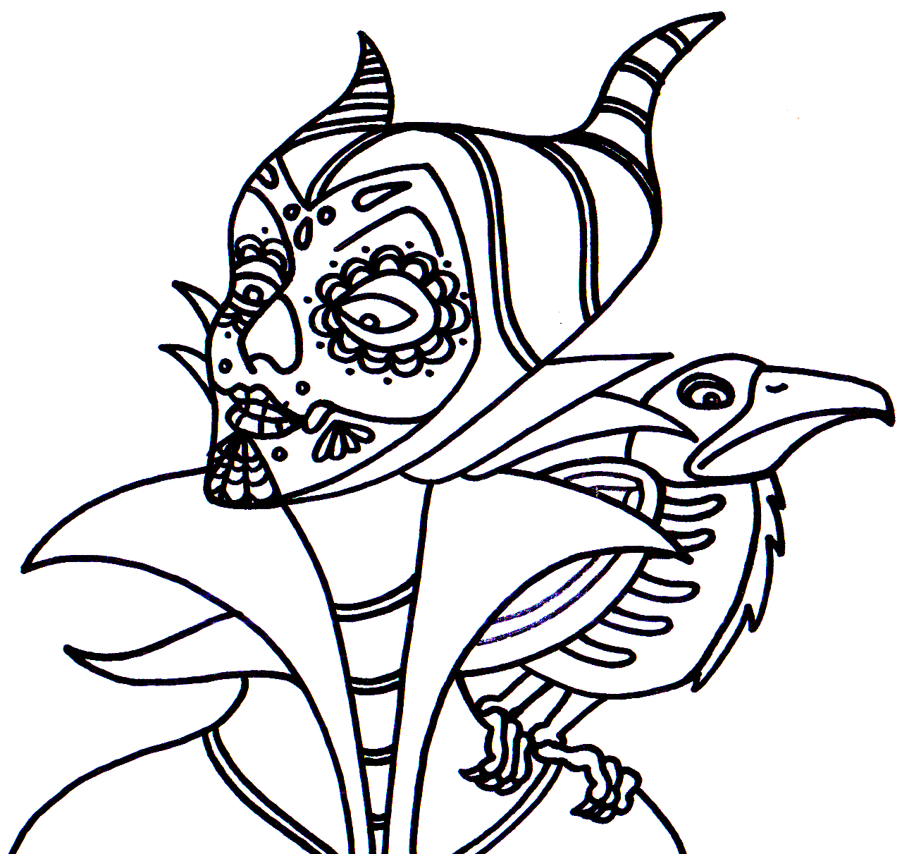 Adult Coloring Page January Adult Coloring Page January