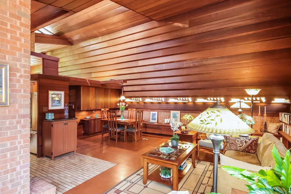 Haddock House for Sale Designed by Frank Lloyd Wright in 1939 Most