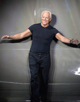 giorgio armani es un diseñador de modas