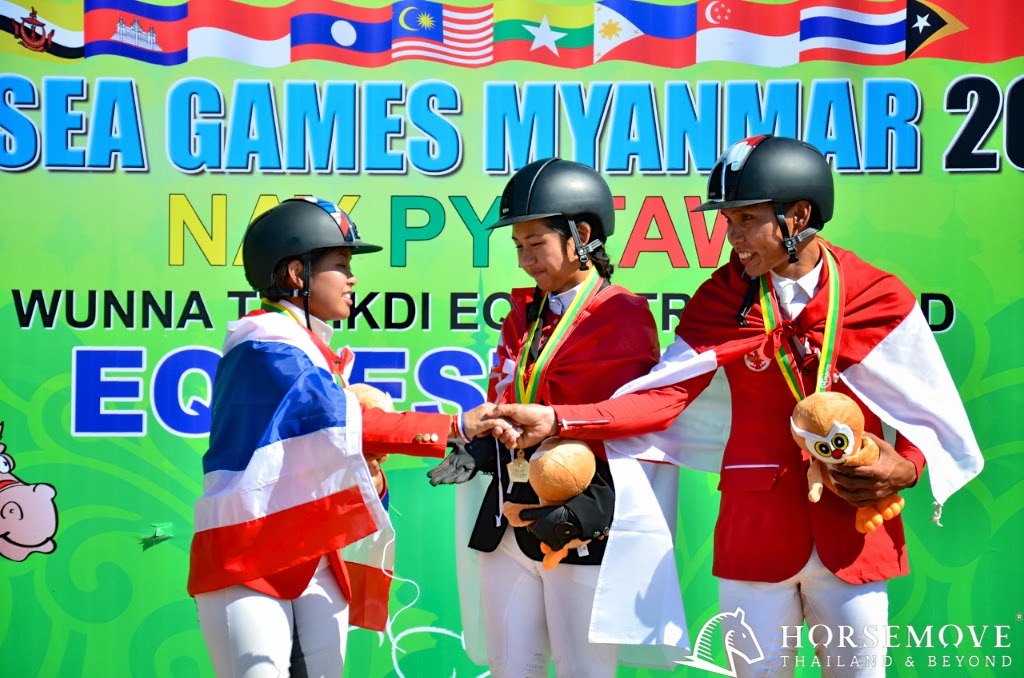 HorseMove Thailand Myanmar SEA Games 2013 17 Competition Results