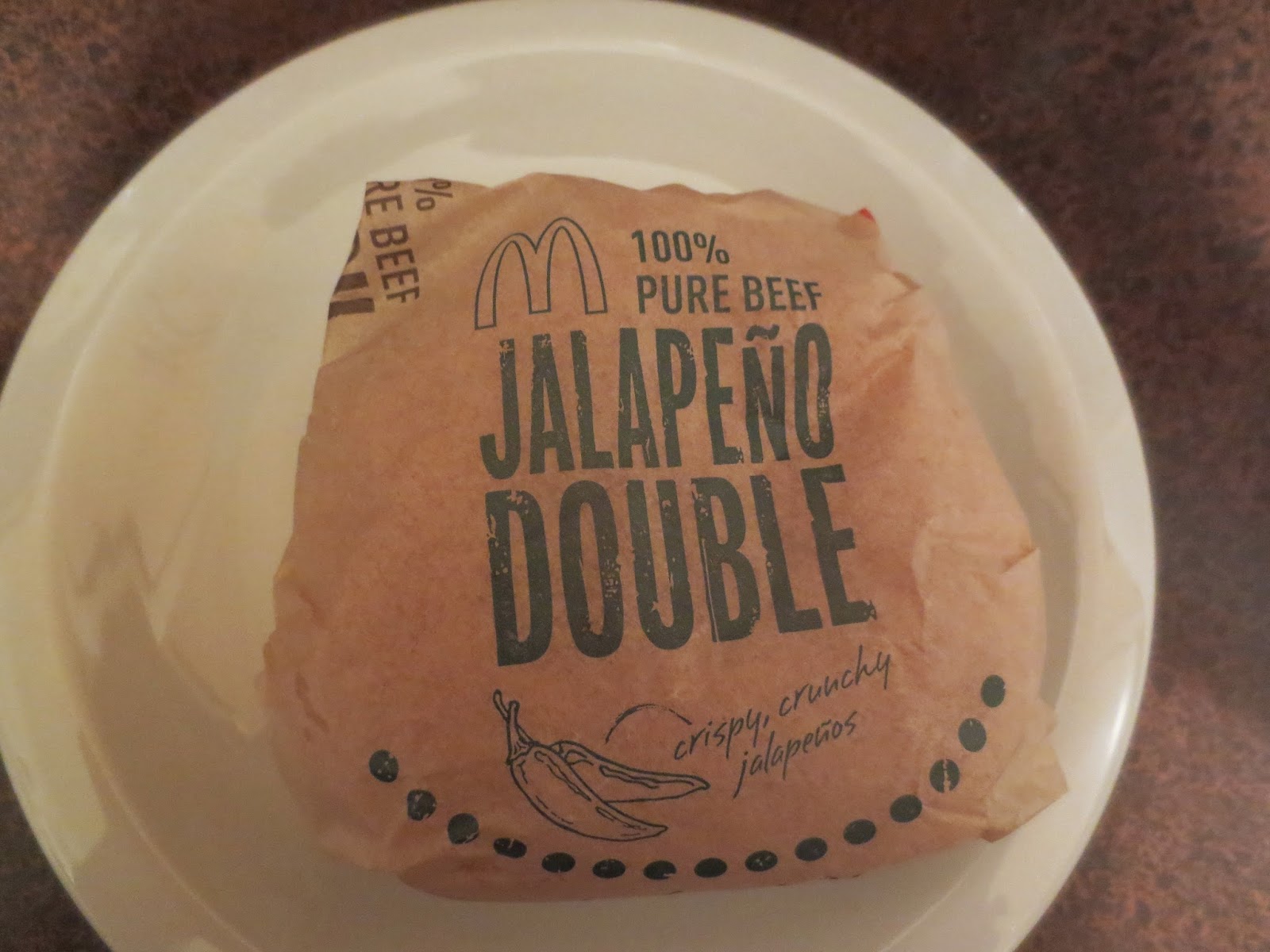 A.W.E.some Food and Drinks McDonald's Double Jalapeño Burger