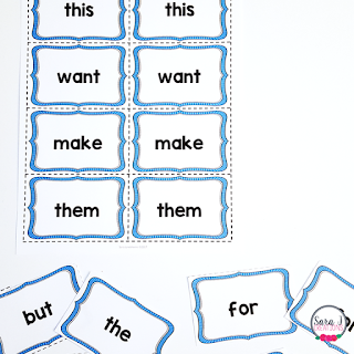 Free Editable Sight Word Cards | Sara J Creations