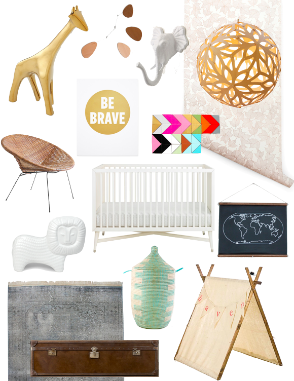 A Lovely Lark Modern Safari Nursery Modern Safari Nursery