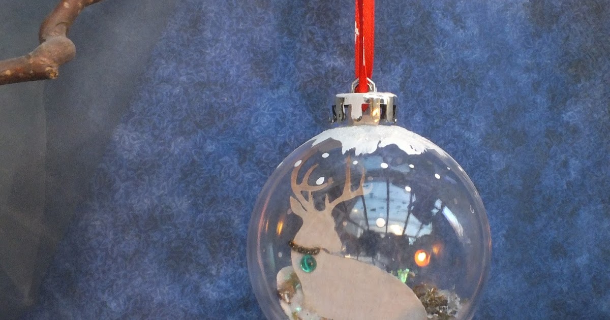 magpieheaven Calico Craft Parts Snow Globes Baubles