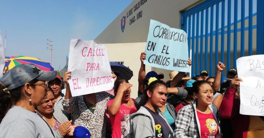 Denuncian presunto caso de violación en colegio de distrito de Chao en La Libertad Denuncian presunto caso de violación en colegio de distrito de Chao en La Libertad
