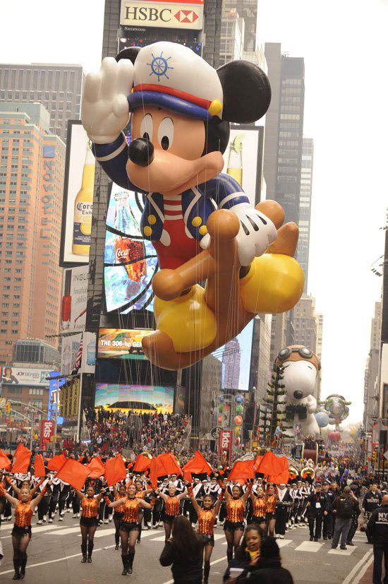 Captain Mickey Thanksgiving Day Parade Focused on the Magic
