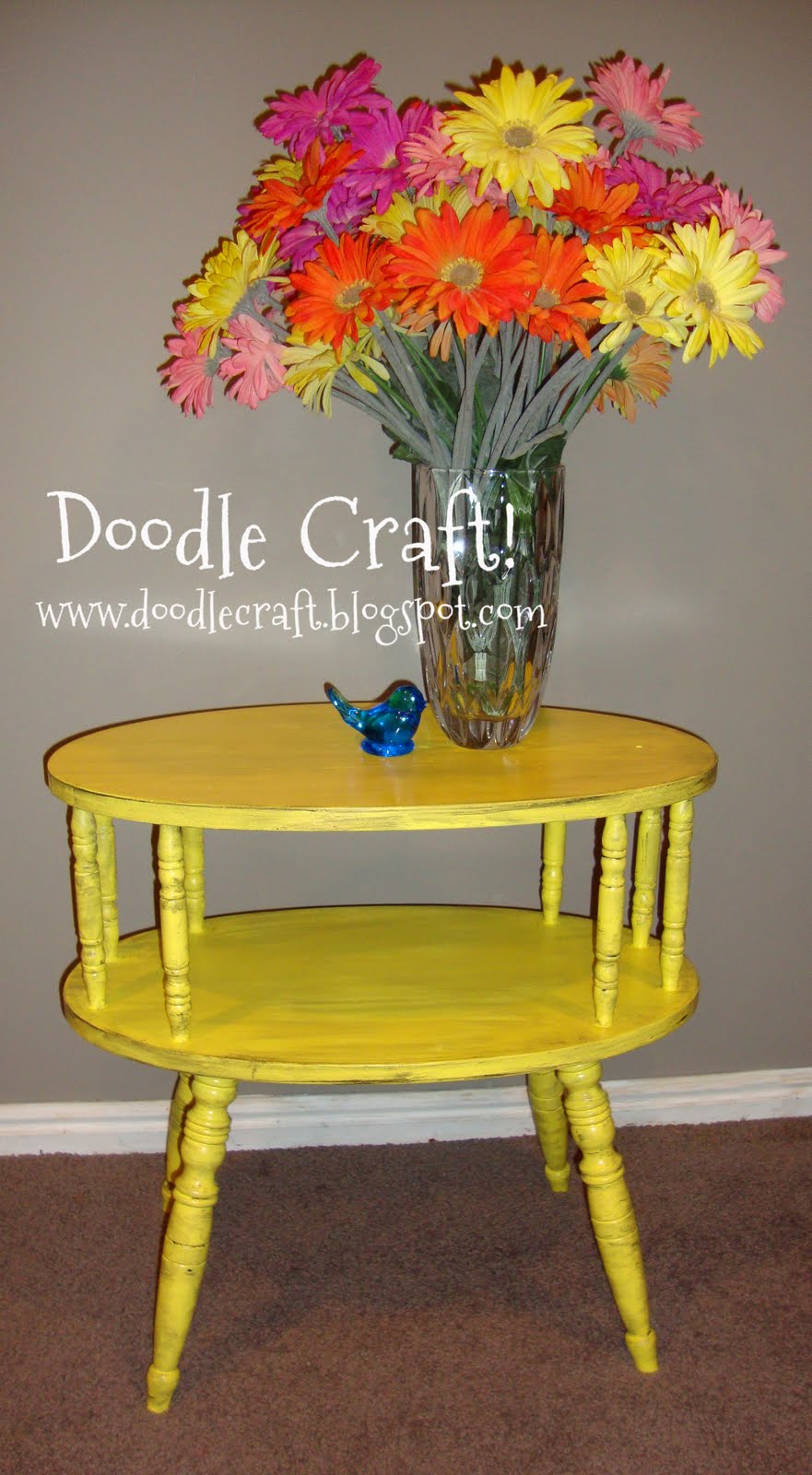 Yellow side table!