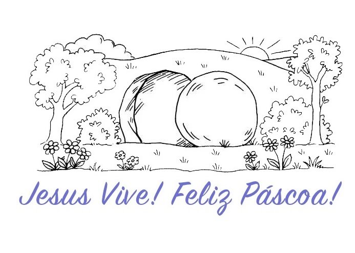 escolinha bíblica da garotada páscoa desenhos para colorir