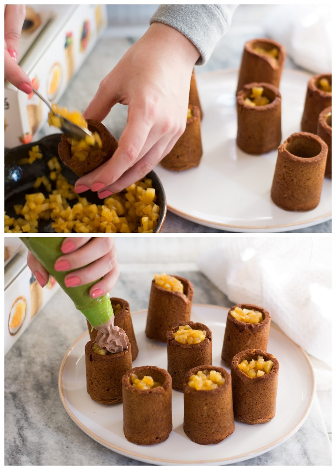 Chic, Chic, Chocolat... Cookie Glass spéculoos et ganache au chocolat