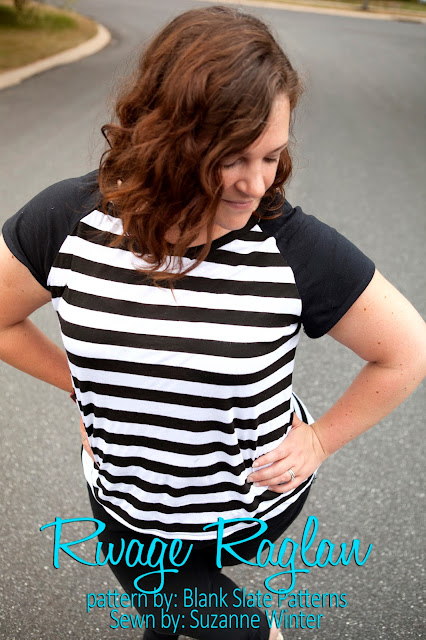 Rivage Raglan sewing pattern by Blank Slate Patterns sewn by Suzanne of Pattern Revolution