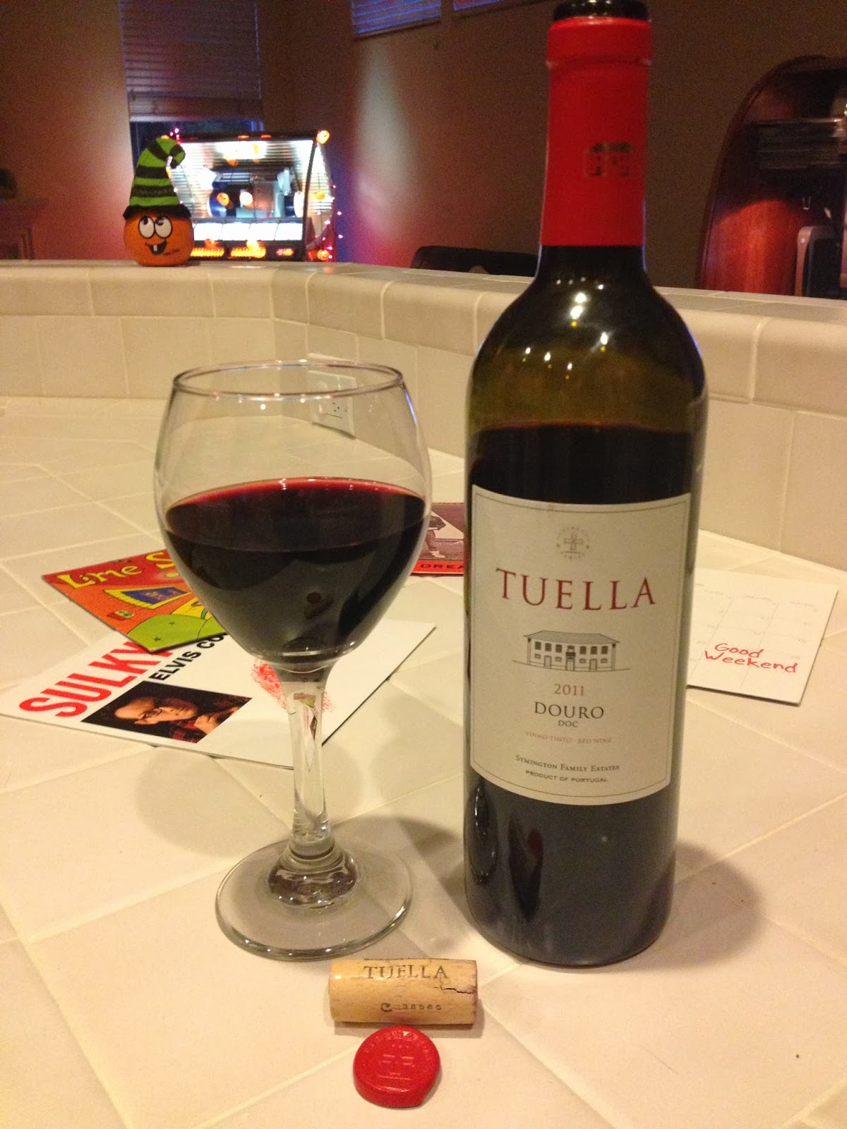 Red Red Wine On A Sunday 2011 Tuella Douro Corked, Corked Wine on a