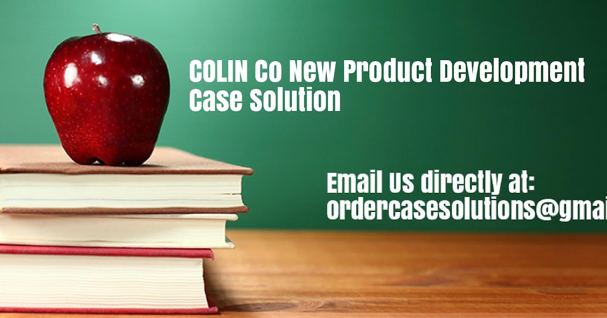 New product development case study with solution picture