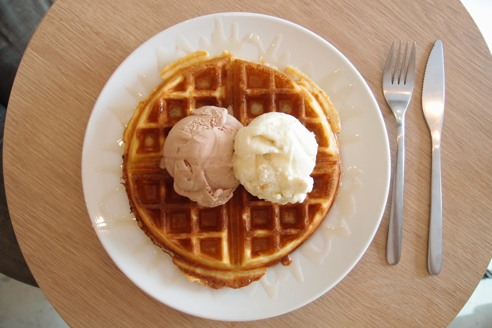 Waffles in East of Singapore