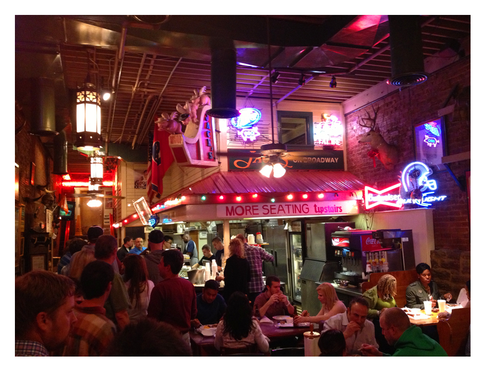 Pigeon Post Jack's BBQ...