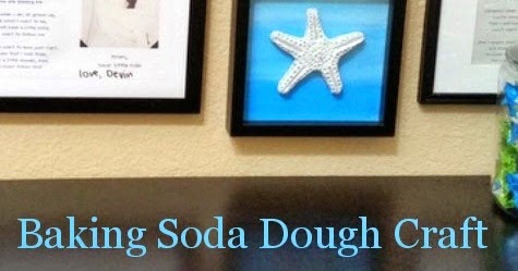 Coastal Sea Life Baking Soda Dough Crafts -Better than Salt Dough