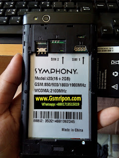 Symphony i20 Flash File All Version Flash File Death Phone Hang Logo LCD Blank Virus Clean Recovery Done ! This File Not Free Sell Only !!
