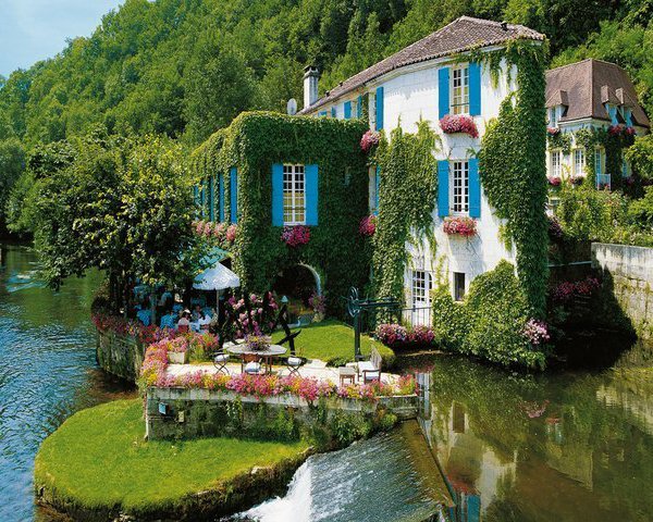 Le Moulin de lAbbaye Hotel, Brantome, France