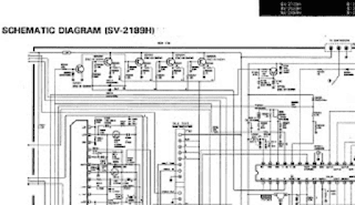 Skema TV SHARP SV-2189H