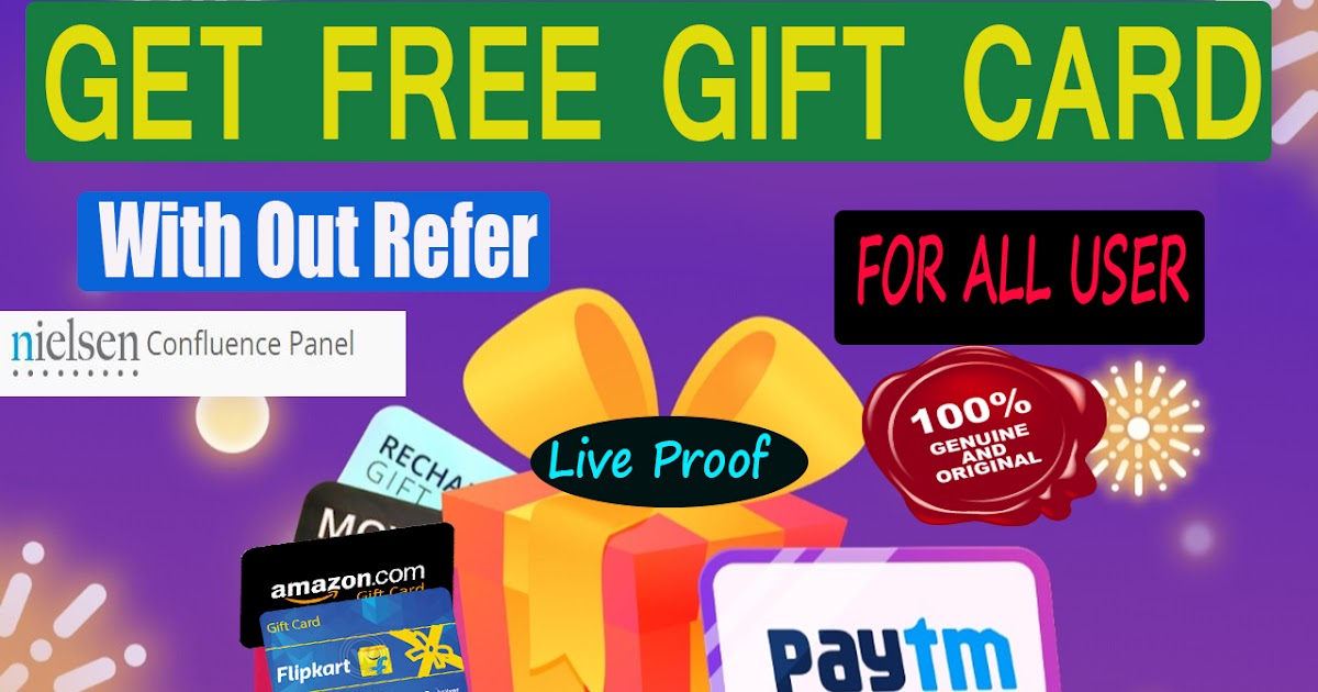 LOOT Free Amazon and Flipkart Gift Cards just for