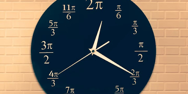 Đồng hồ theo phong cách Toán học