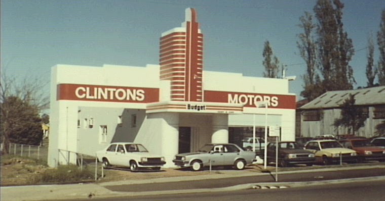 Camden History Notes: Clinton’s Motor Showroom & Garage, Camden.