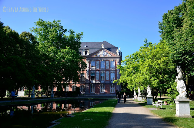 Jardines del palacio electoral de Trier Jardines del palacio electoral de Trier