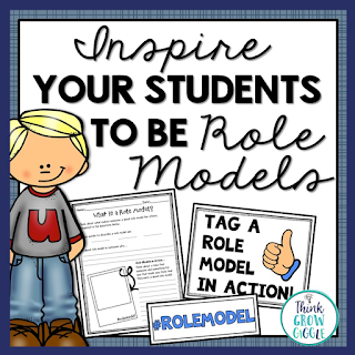 3 Strategies to Help Your Students Make Good Decisions https://www.teacherspayteachers.com/Product/Role-Model-Activities-2728879