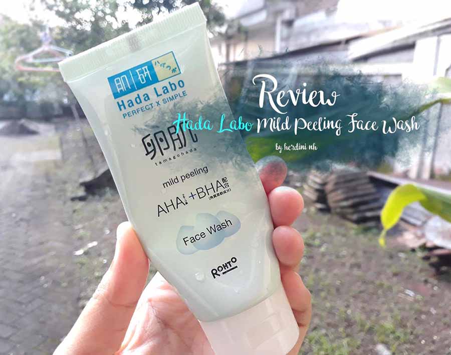 Review Hada Labo Tamagohada Mild Peeling Face Wash (with AHA 0,98% ...