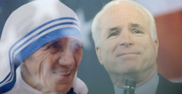 John McCain ha adottato il bambino suggerito dal Madre Teresa