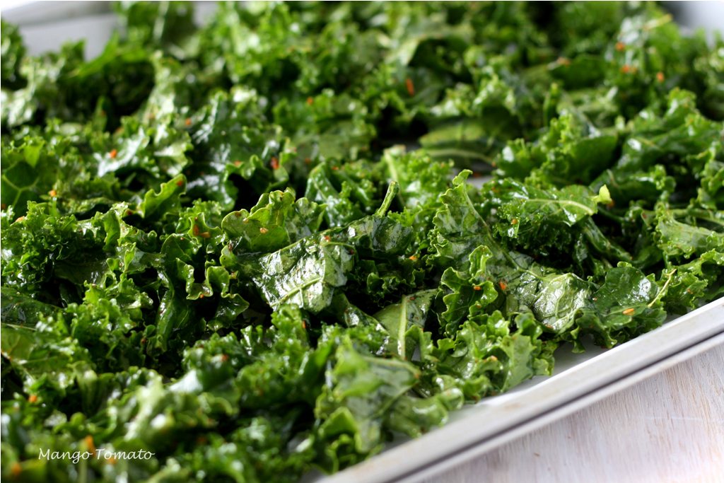 Mango & Tomato How to make Kale Chips at home