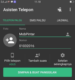 Aplikasi Fake Call