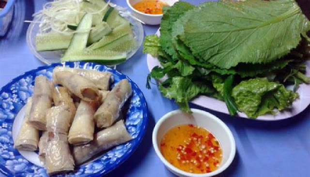 Ram cuốn cải - Món ăn hấp dẫn và rất đáng thử khi đến Đà Nẵng