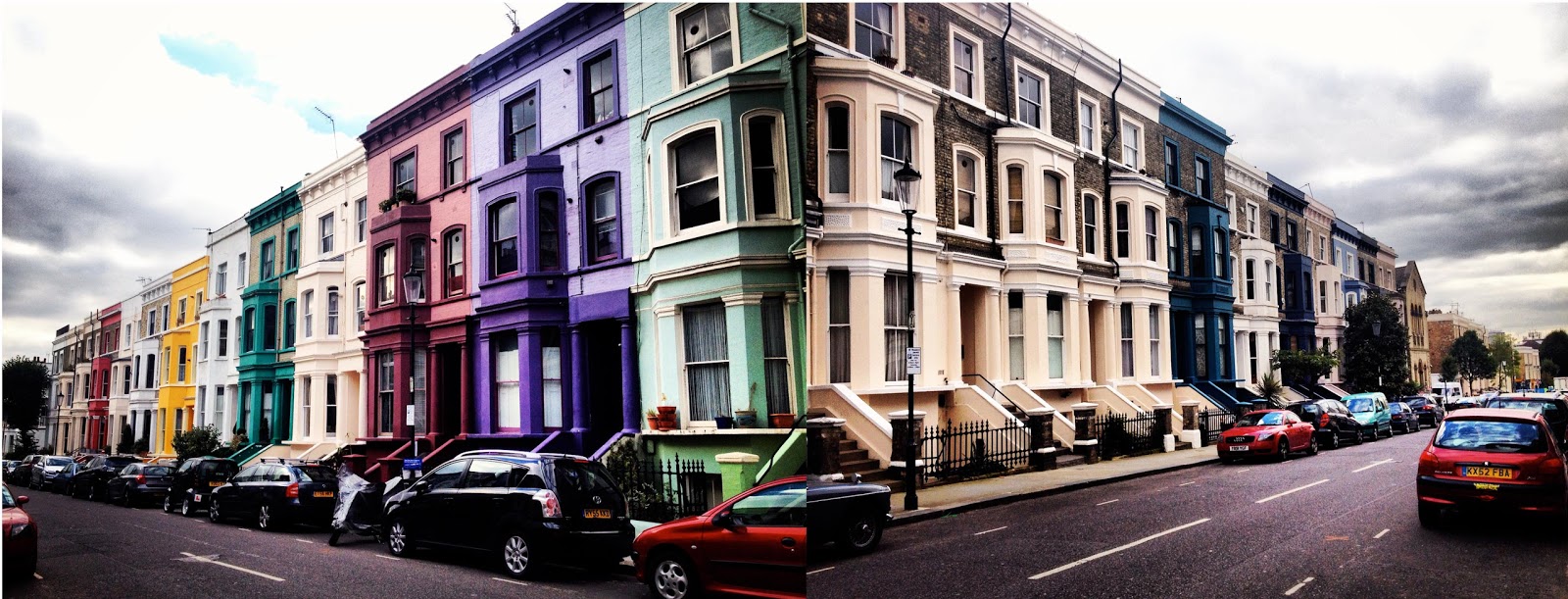 SynchroniCity Colourful Buildings In Portobello