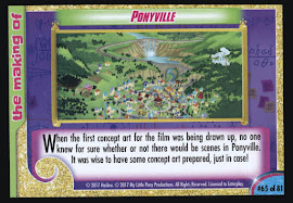 My Little Pony Ponyville MLP the Movie Trading Card