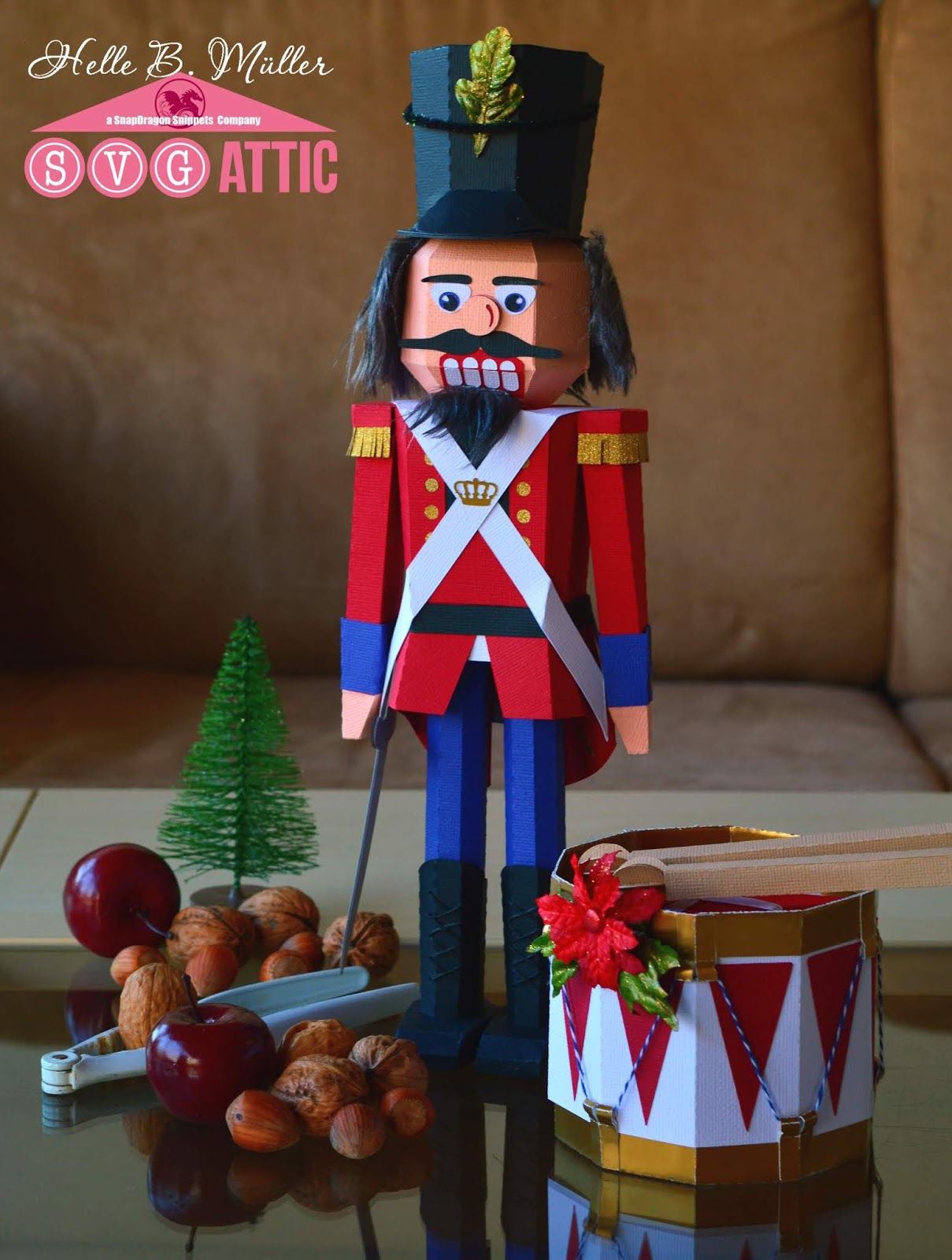 SVG Attic Blog: Royal Guard Nutcracker