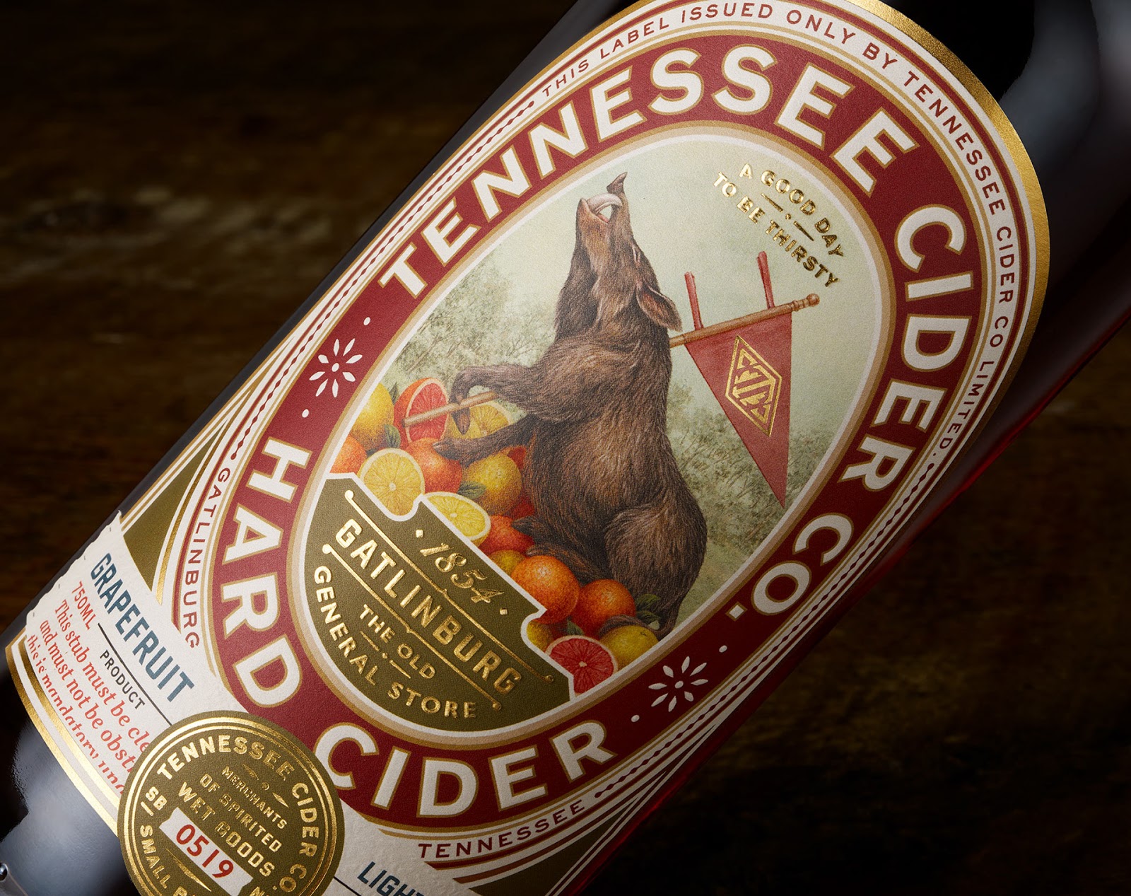 Tennessee Cider Co. Packaging Of The World