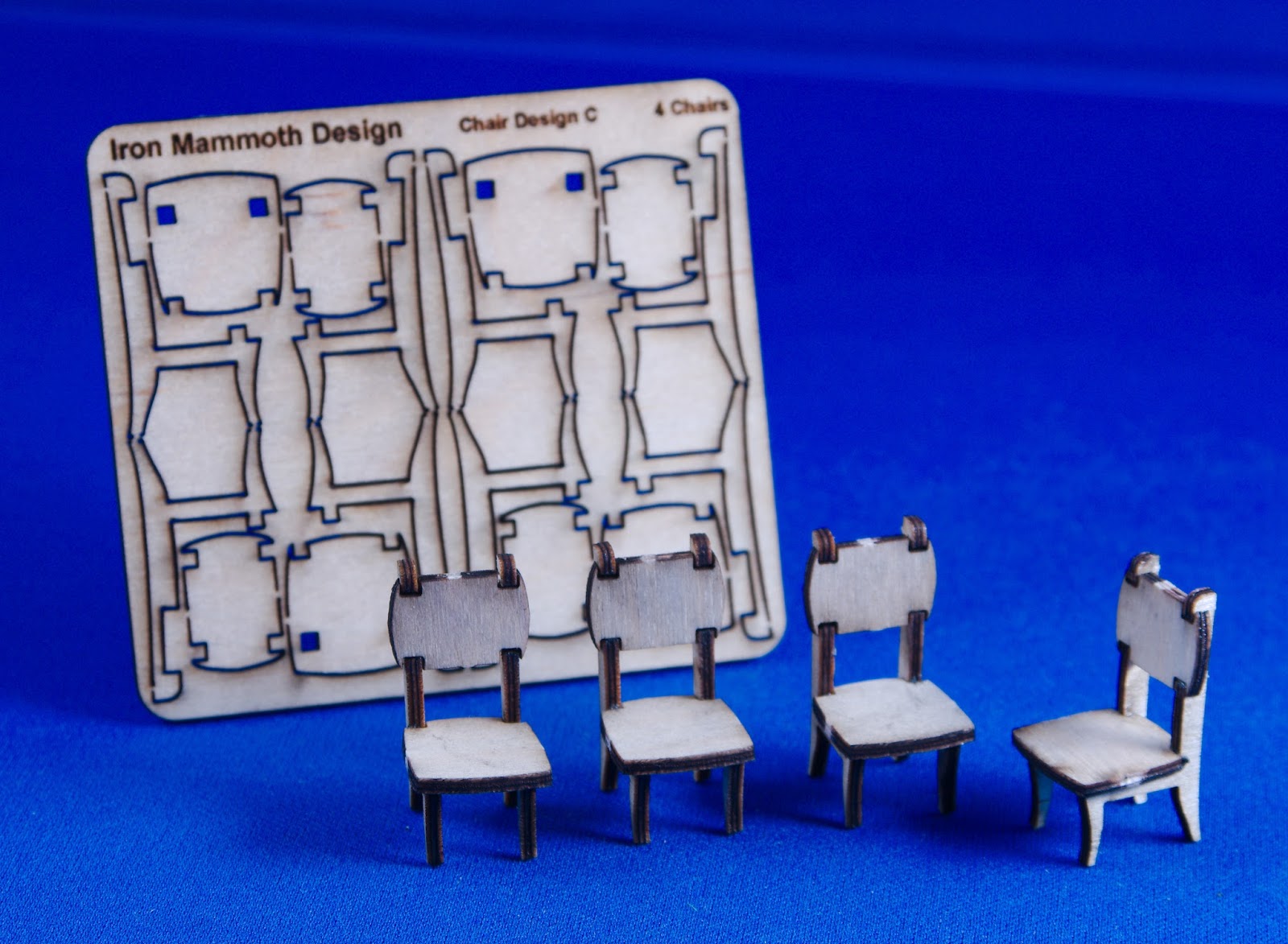 Iron Mammoth's Studio Laser Cut Furniture Kits