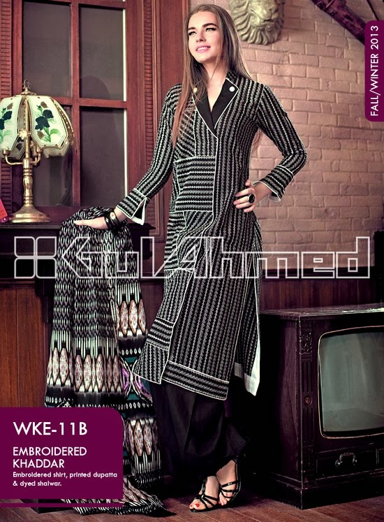 Gul Ahmed Fall / Winter Collection 201314 Gul Ahmed Catalogue Winter