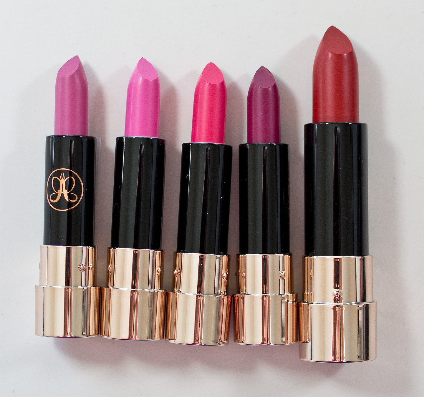WARPAINT and Unicorns Anastasia Beverly Hills Pink Matte Lipstick Set