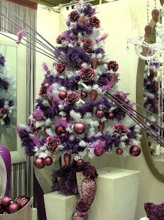 Fotos de árboles de Navidad color violeta - Colores en Casa