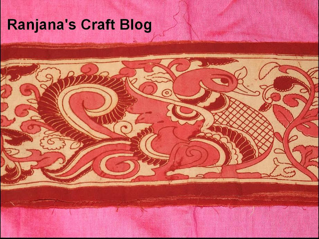 Kalamkari border Kalamkari border