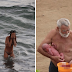 Mulher dá à luz no Mar Vermelho e fotos viralizam nas redes sociais