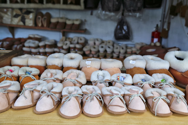 sheepskin slippers , alentejo, pic: Kerstin Rodgers/msmarmitelover