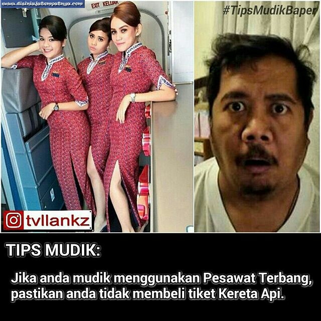 Meme Lucu Mudik Lebaran Pulang Kampung Disini Aja Tempatnya