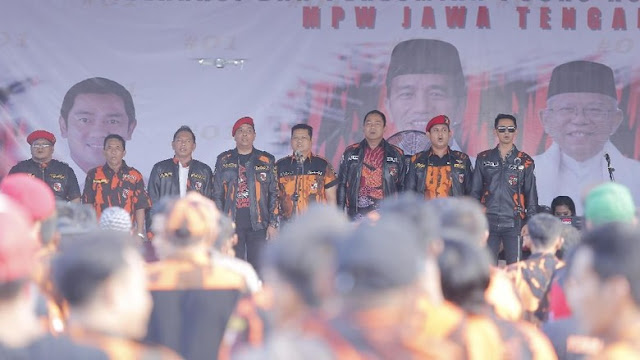 Pemuda Pancasila Jateng Deklarasi Dukung Jokowi