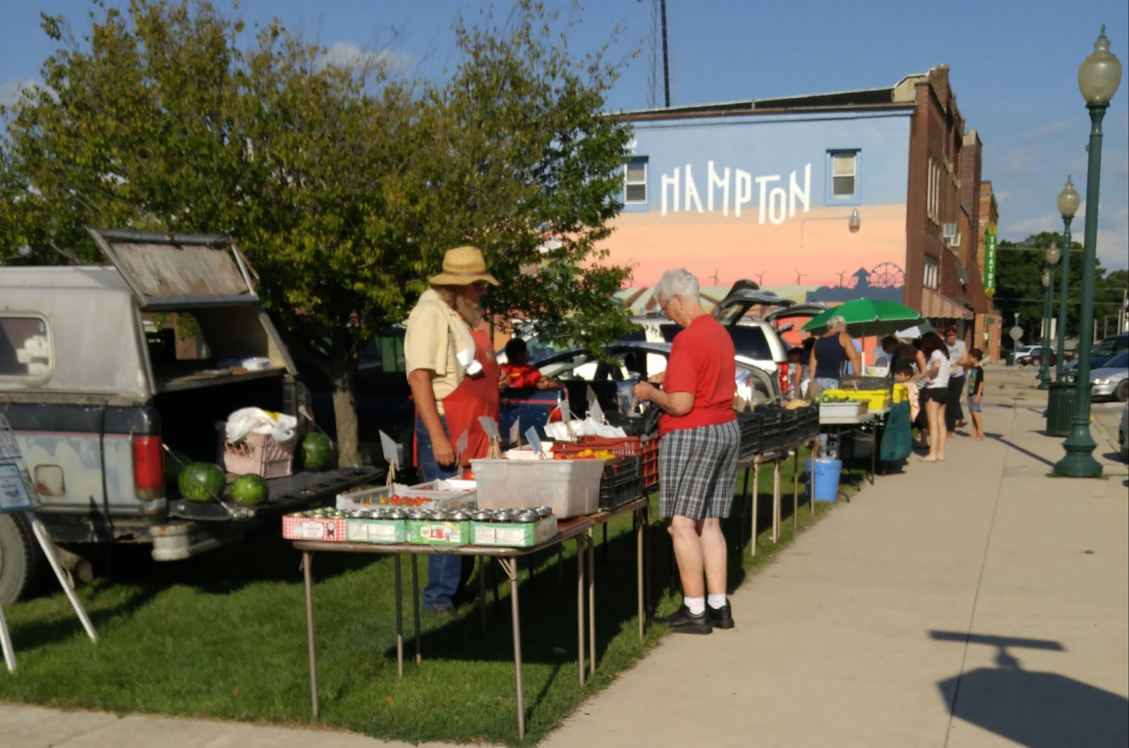 Corn, Beans, Pigs and Kids Farmers Market Quiche