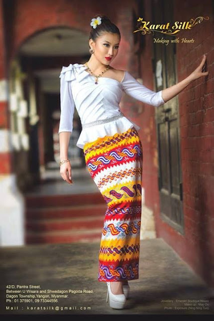Myanmar Fashion Model - Wut Hmone Shwe Yi